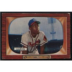 Hank Aaron 1955 Bowman #179