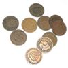 Image 1 : 10 TOTAL INDIAN HEAD PENNIES *MIXED DATES & GRADES*!! INDIAN HEAD CENTS CAME OUT OF SAFE!!