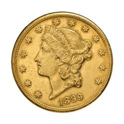 $20 Gold Liberty Double Eagle (Minted 1877-1907)