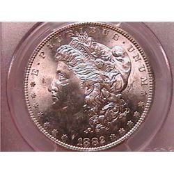 1882-S Morgan Dollar Ch MS64 PCGS