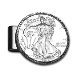 2014 1 oz Silver Eagle Diamond-Cut Money Clip