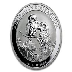 2013 1 oz Silver Australian Kookaburra