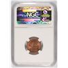 Image 3 : 1946 LINCOLN CENT, NGC MS-66 RED