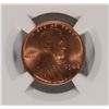 Image 2 : 1948 LINCOLN CENT, NGC MS-66 RED