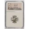 Image 1 : 1953-S ROOSEVELT DIME, NGC MS-66 FULL  TORCH