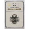 Image 1 : 1963 WASHINGTON QUARTER, NGC MS-66