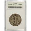 Image 1 : 1921-S WALKING LIBERTY HALF DOLLAR, ANACS VG-8