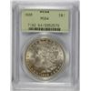 Image 1 : 1888 MORGAN DOLLAR PCGS MS-64 OLD GREEN HOLDER
