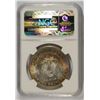 Image 4 : 1889 MORGAN DOLLAR NGC MS-63 RAINBOW COLOR ON REVERSE