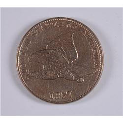 1857 FLYING EAGLE CENT VF-35