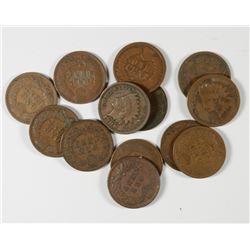 INDIAN HEAD LOT; 1887, '89, '93, '95, '96, '97, '98, '99, 1900, 04, 06, 07 & 09