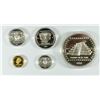 Image 2 : CLASSIC VERACRUZ CULTURE GOLD / SILVER PROOF SET! RARE!