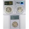 Image 2 : SET OF 1935 BOONE COMMEN HALF DOLLARS PCGS MS-64