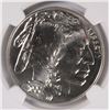 Image 2 : 2001-D BUFFALO COMMEN DOLLAR NGC MS-69 (RARE)