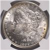 Image 2 : 1899-O MORGAN DOLLAR NGC MS-62* RAINBOW COLOR REVERSE MOUNTED