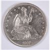 Image 1 : 1876 SEATED LIBERTY HALF AU-58