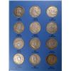Image 2 : COMPLETE SET OF FRANKLKIN HALF DOLLARS ( 35 )  COINS IN WHITMAN HOLDER