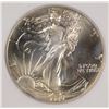 Image 2 : 1989 AMERICAN SILVER EAGLE, PCI MS-70  RARE PERFECT!  TRENDS PRICE $1600.00