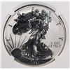 Image 2 : 2012-S $1.00 AMERICAN SILVER EAGLE REVERSE PROOF, NGC PROOF-70! TROLLEY LABEL