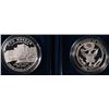Image 2 : 2007 LITTLE ROCK & 2008 BALD EAGLE Pf COMMEM SILVER DOLLARS IN ORIG BOX/COA