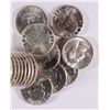 Image 1 : ORIGINAL GEM BU ROLL OF 1964 WASHINGTON QUARTERS