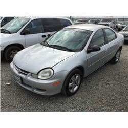 02 Dodge Neon 4dr Sedan - T - DRIVE MC KK