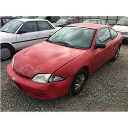 02 Chevrolet Cavalier 2dr Coupe - T - DRIVE MC KK