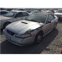 00 Ford Mustang 2 Dr STD Convertible - T - DRIVE