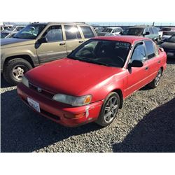 95 Toyota Corolla 4 Dr  Sedan - T - DRIVE MC