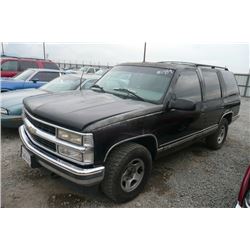 95 Chevrolet Tahoe 4 Dr  4WD SUV - T - DRIVE