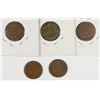 Image 2 : LOT OF ( 5 ) 1876 INDIAN HEAD CENTS, KEY DATE