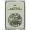 Image 1 : 2008 AMERICAN SILVER EAGLE, NGC MS-69