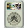 Image 4 : 2012-S $1.00 AMERICAN SILVER EAGLE REVERSE PROOF  NGC PROOF-69  TROLLEY LABEL