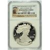 Image 1 : 2012-S $1.00 AMERICAN SILVER EAGLE, NGC PROOF-69 ULTRA CAMEO  TROLLEY LABEL