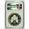 Image 4 : 2012-S $1.00 AMERICAN SILVER EAGLE, NGC PROOF-69 ULTRA CAMEO  TROLLEY LABEL