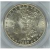 Image 2 : 1887 MORGAN SILVER DOLLAR, PCGS MS-63