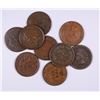 Image 1 : (9) INDIAN HEAD CENTS (76, 78, 82, 83, 85, 86, 96, 01, 09)