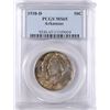 Image 1 : 1938-D ARKANSAS COMMEN HALF DOLLAR PCGS MS-65