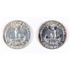 Image 2 : 1959 & 1963 PROOF WASHINGTON QUARTERS GEM PROOF'S