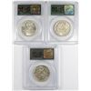 Image 2 : SET OF 1936 P,D,S ARKANSAS COMMEN HALF DOLLARS PCGS MS-64'S