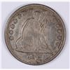 Image 1 : 1877 SEATED QUARTER, XF/AU