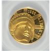 Image 2 : 1986 $5 STATUE OF LIBERTY GOLD COMMEN PCGS PR-70 DCAM!!! (US VALUT COLLECTION)