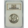 Image 1 : 1946-S WALKING LIBERTY HALF DOLLAR, NGC MS-64 BLAST WHITE
