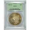 Image 1 : 1880-S MORGAN DOLLAR PCGS MS-64 OLD GREEN HOLDER