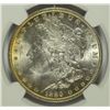 Image 2 : 1889 MORGAN DOLLAR NGC MS-63 RAINBOW COLOR ON REVERSE
