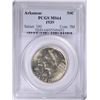 Image 1 : 1939 ARKANSAS COMMEN HALF DOLLAR PCGS MS-64