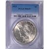 Image 1 : 1923 PEACE DOLLAR PCGS MS-65+