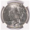 Image 2 : 1928 PEACE SILVER DOLLAR, NGC MS-63  RARE THIS NICE!!