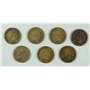 Image 1 : LOT OF ( 7 ) 1863  INDIAN HEAD CENTS, AG-VG  MOSTLY GOODS