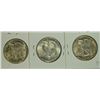 Image 2 : WALKING LIBERTY HALF DOLLARS: 1944-D MS-60, 1946-D MS-63 & 1947 MS-64